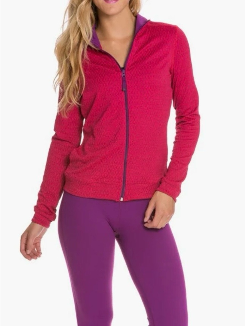 prAna Randa Yoga Jacket Pink Size Small